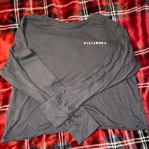 Billabong cropped long sleeve
